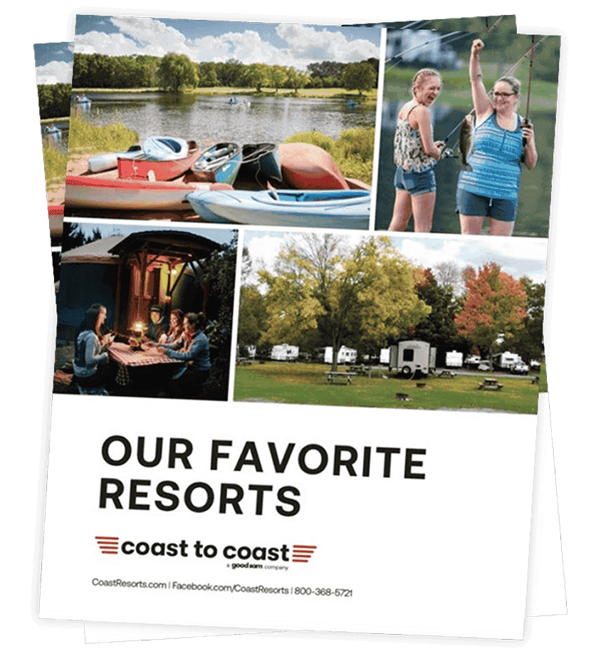Favorite resorts featured in the Coast to Coast eBook